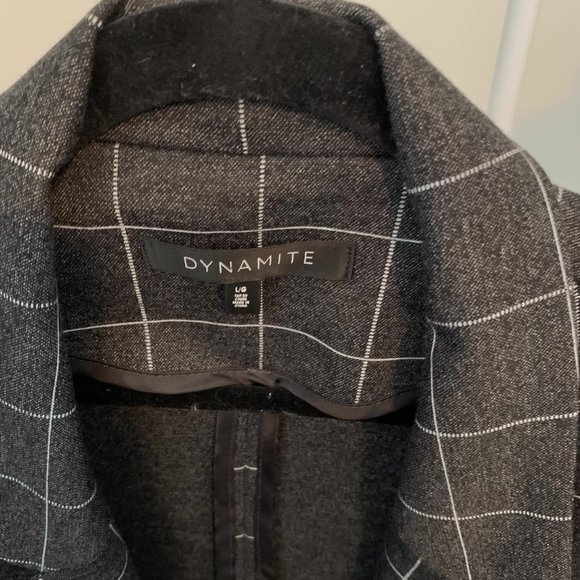 long plaid blazer - Picture 3 of 3